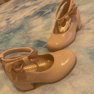 Pink/ Gold Shimmery Dress Shoes